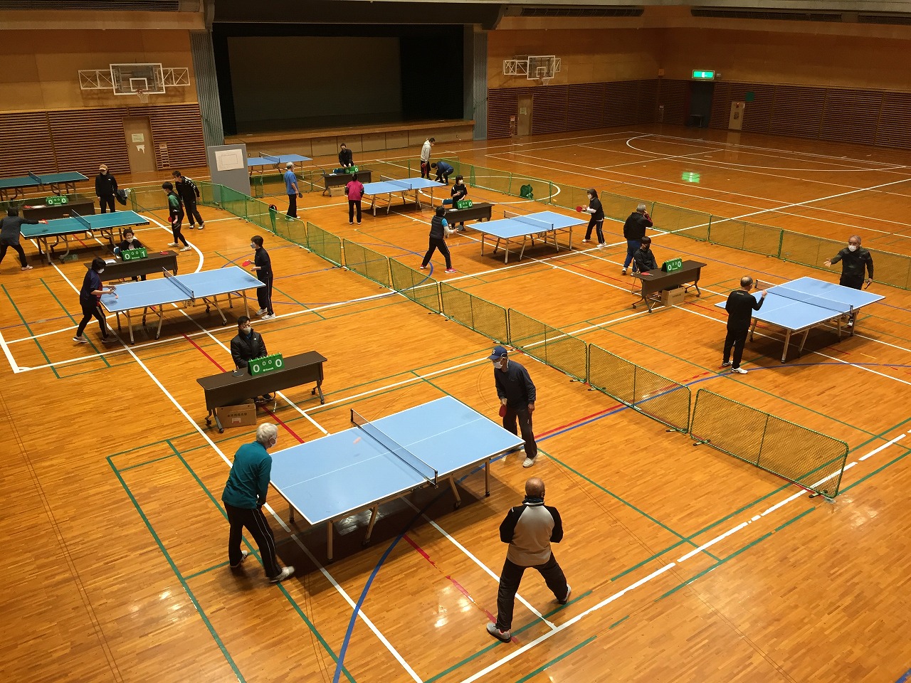 ラージ卓球大会