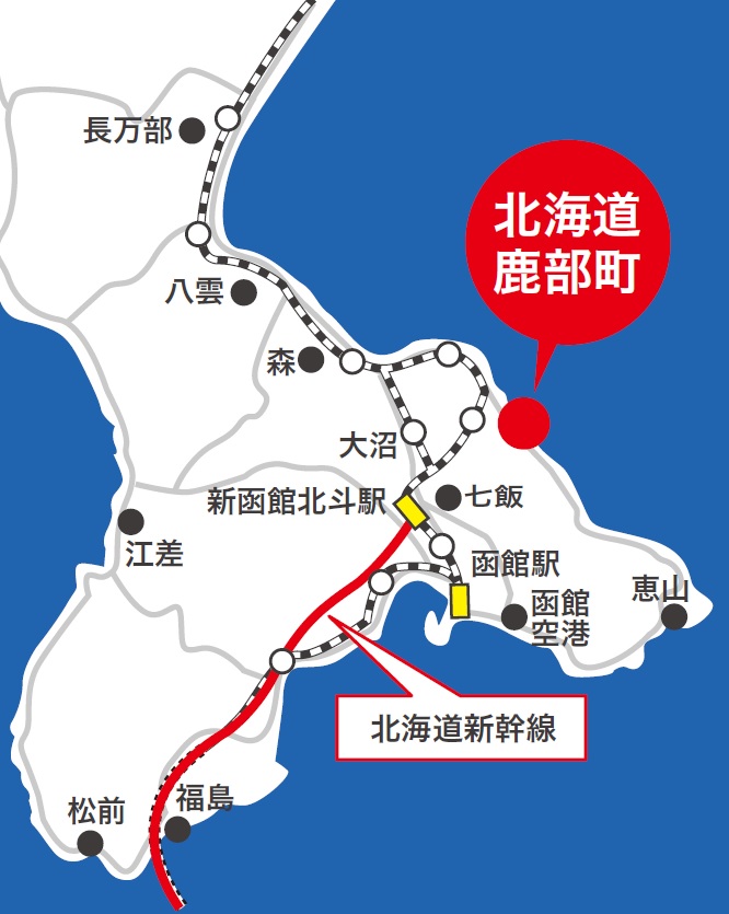 道南の地図