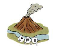 富士山のような形の駒ヶ岳